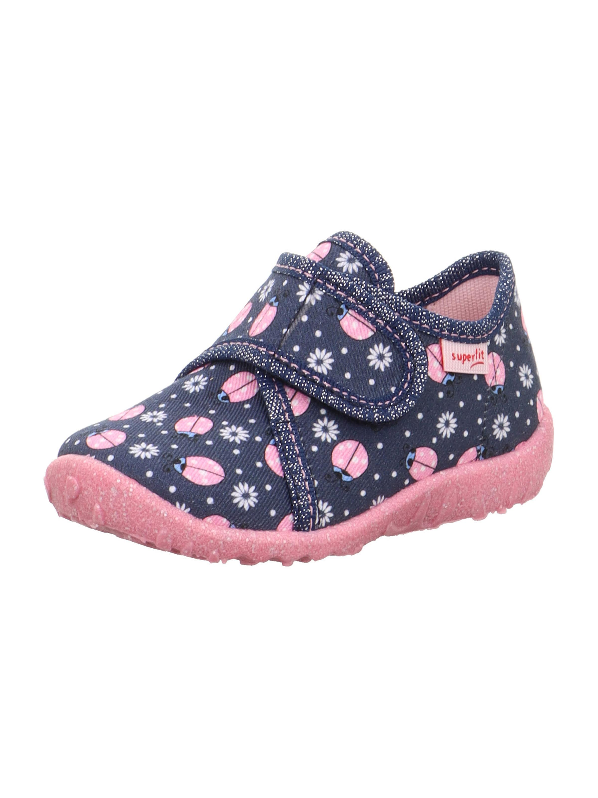 Pantoufle 'Spotty' SUPERFIT en bleu : devant
