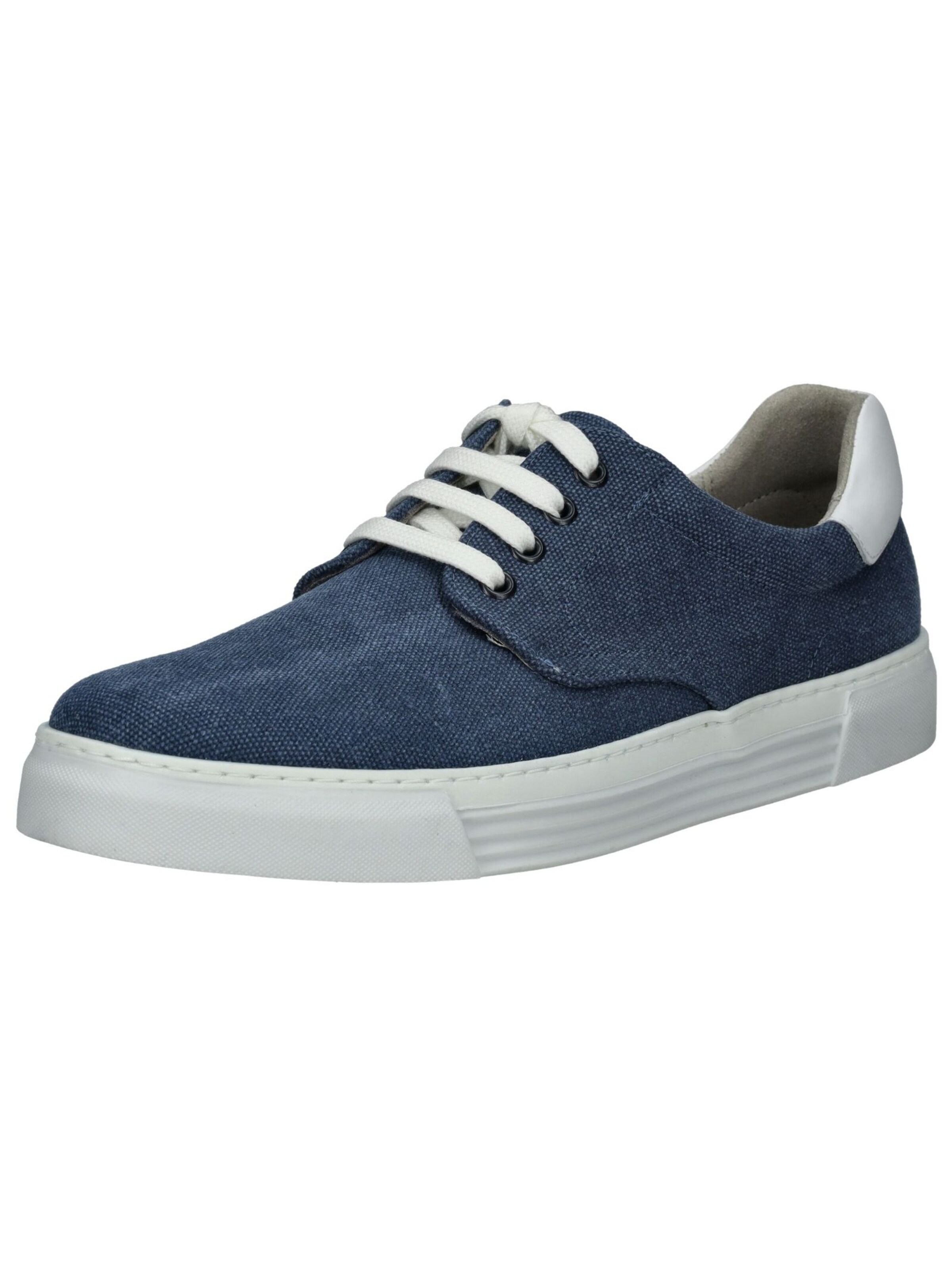 Sneaker bassa di Pius Gabor in blu: frontale