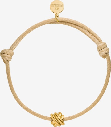 PURELEI Bracelet 'Knot' in Gold: front