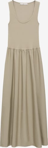MANGO Summer dress 'VALVI' in Green: front