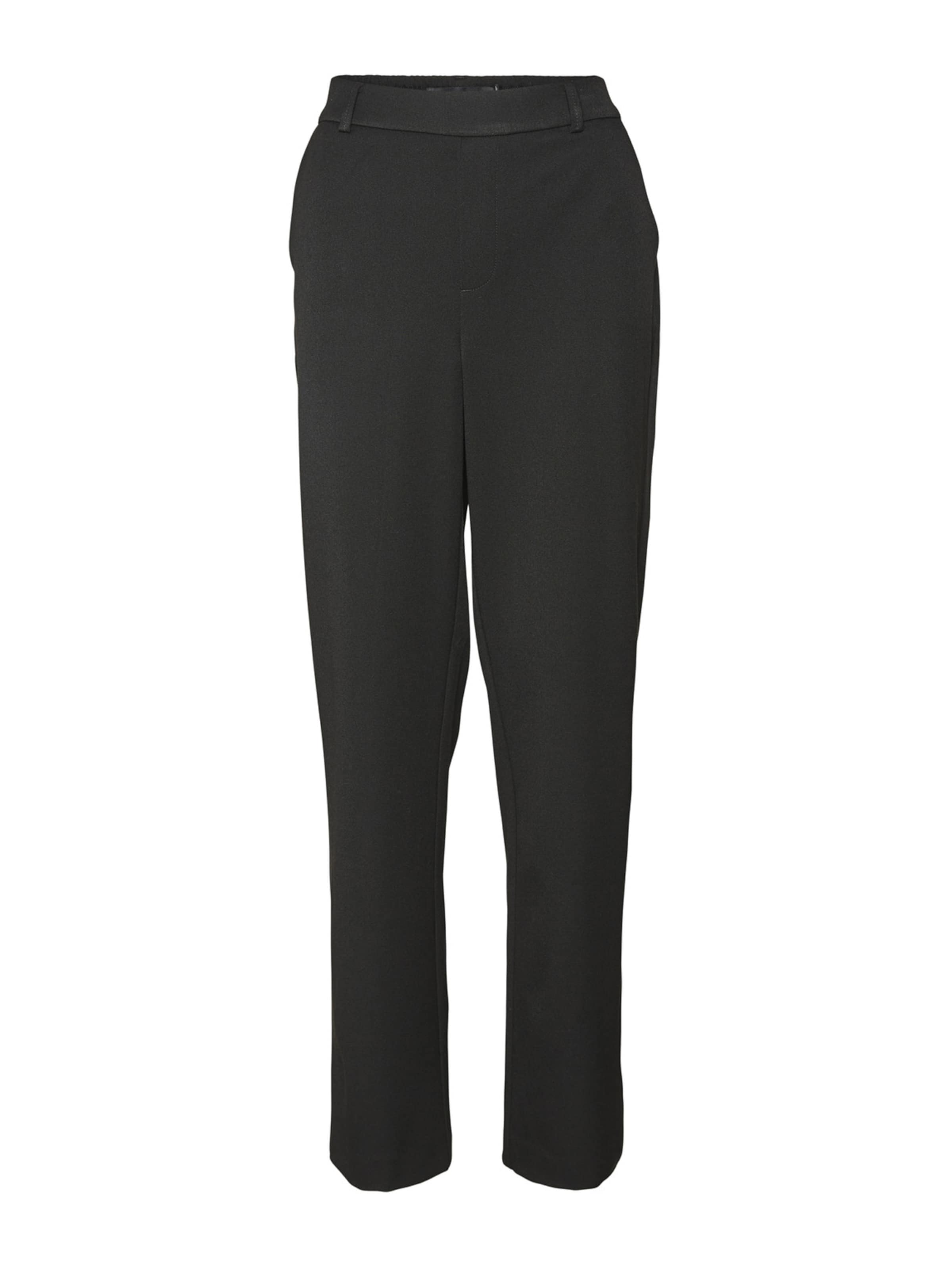 Vero Moda Curve Wide leg Παντελόνι 'VMMAYA' σε μαύρο: μπροστά