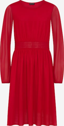 Bruno Banani LM Kleid in Rot: Vorderseite