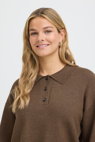 Fransa - Pullover 'FRVioleta' em castanho
