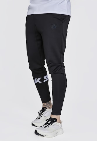 SikSilk Slimfit Broek in Zwart