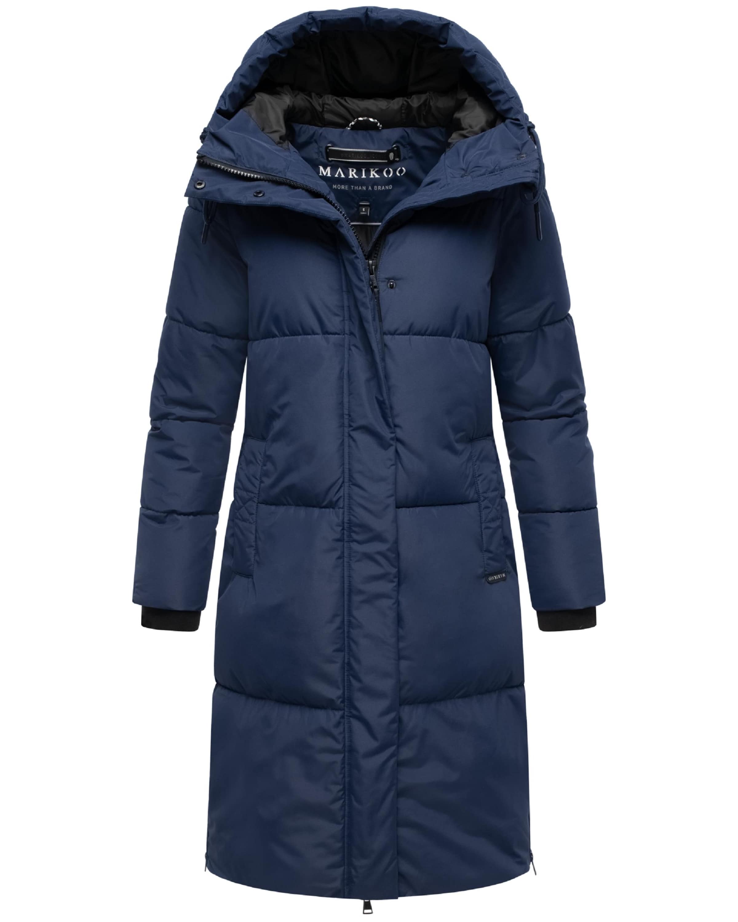MARIKOO Зимнее пальто 'Michikoo XVI' в Синий: спереди