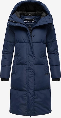 zils MARIKOO Ziemas mētelis 'Michikoo XVI': no priekšpuses