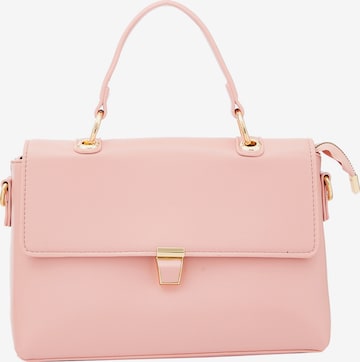 Usha - Bolso de mano en rosa: frente