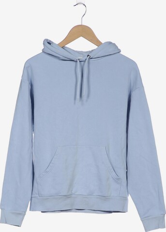 Monki Sweatshirt & Zip-Up Hoodie in S in Blue: front