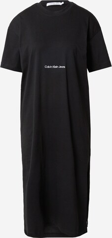 Robe Calvin Klein Jeans en noir : devant