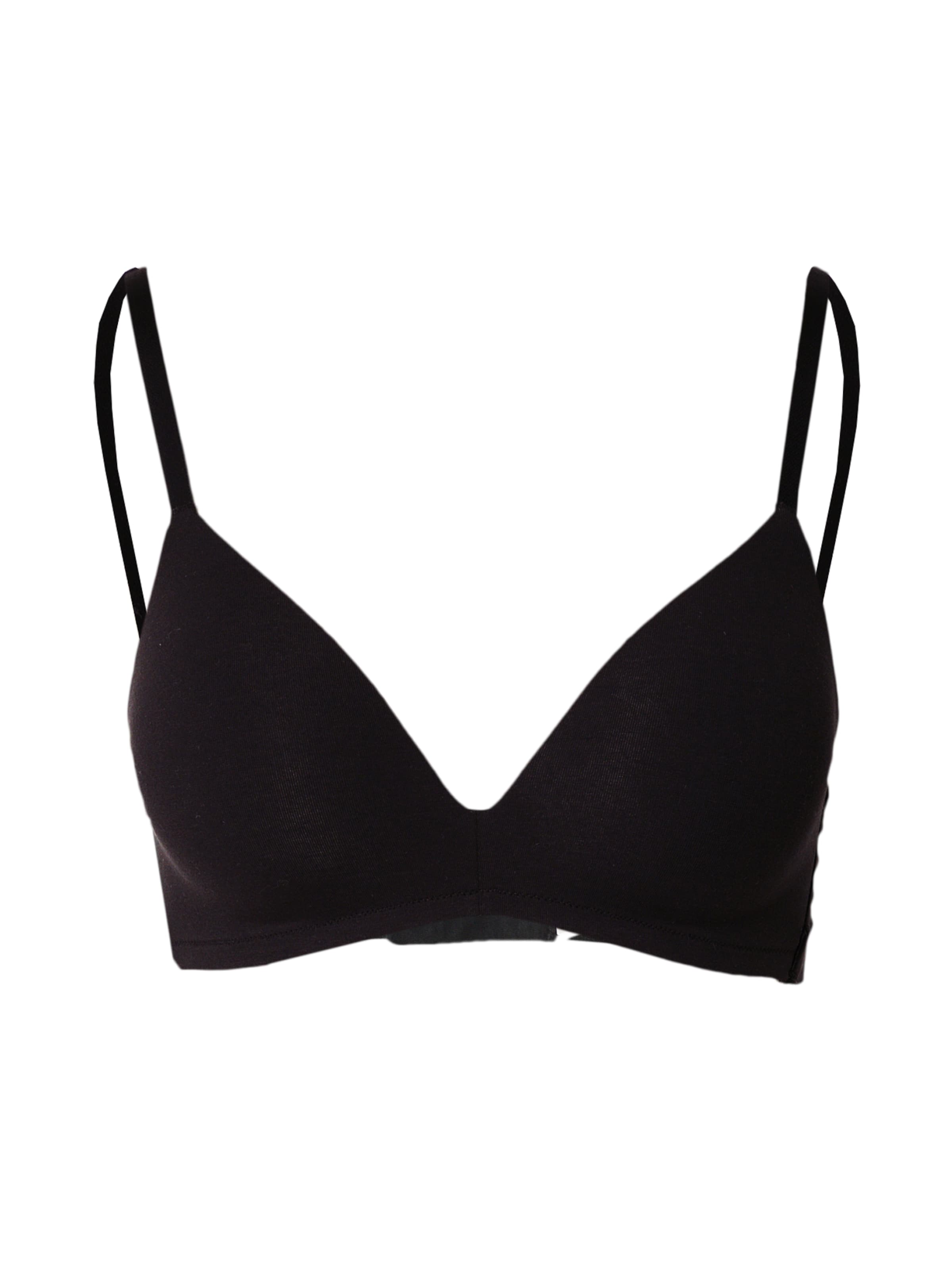 SLOGGI - Triángulo Sujetador 'GO' en negro: frente