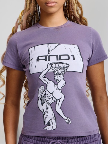 AND1 - Camiseta en lila