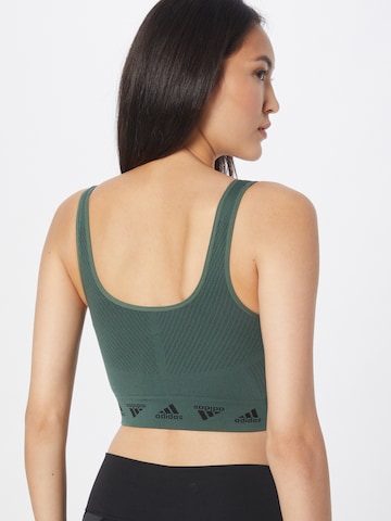 ADIDAS SPORTSWEAR Bustier Sport bh 'Aero Light-Support' in Groen