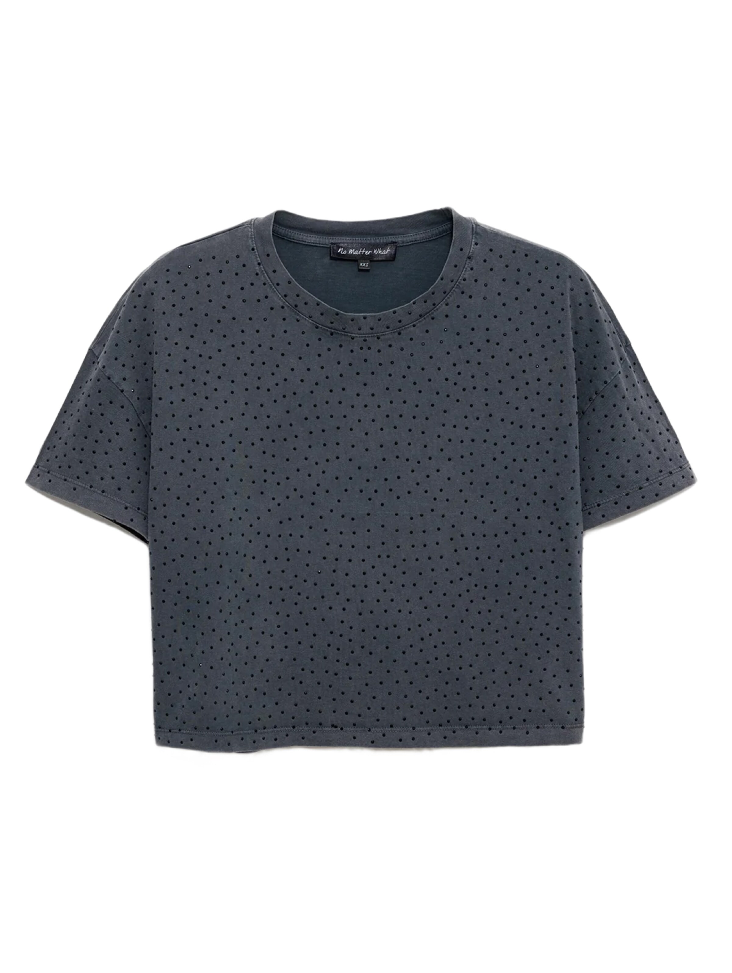 No Matter What T-Shirt in Grau: Vorderseite