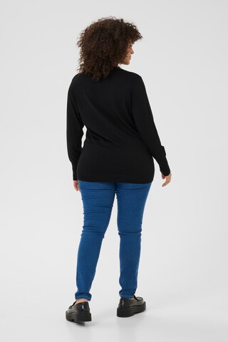 Pull-over KAFFE CURVE en noir