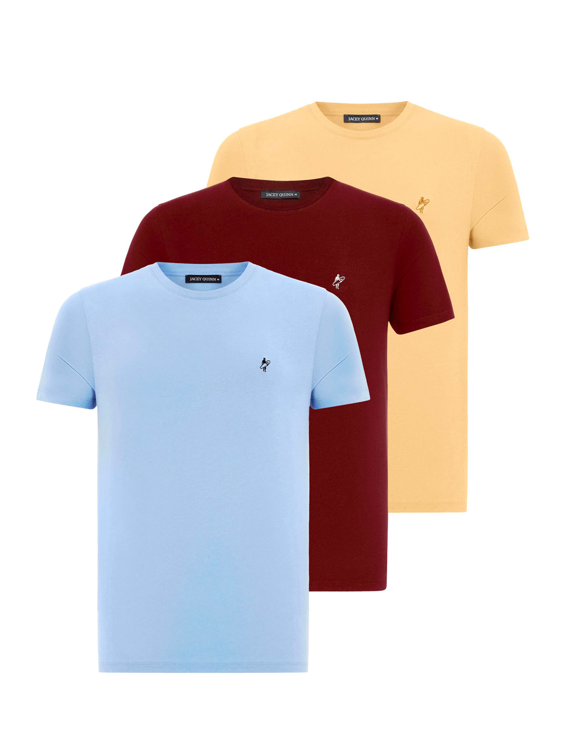 mėlyna Jacey Quinn Marškinėliai: priekis