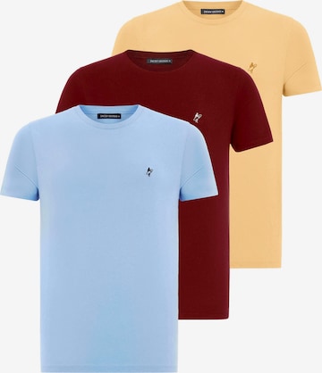 zils Jacey Quinn T-Krekls: no priekšpuses