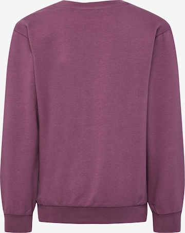 Hummel Athletic Sweatshirt in Purple