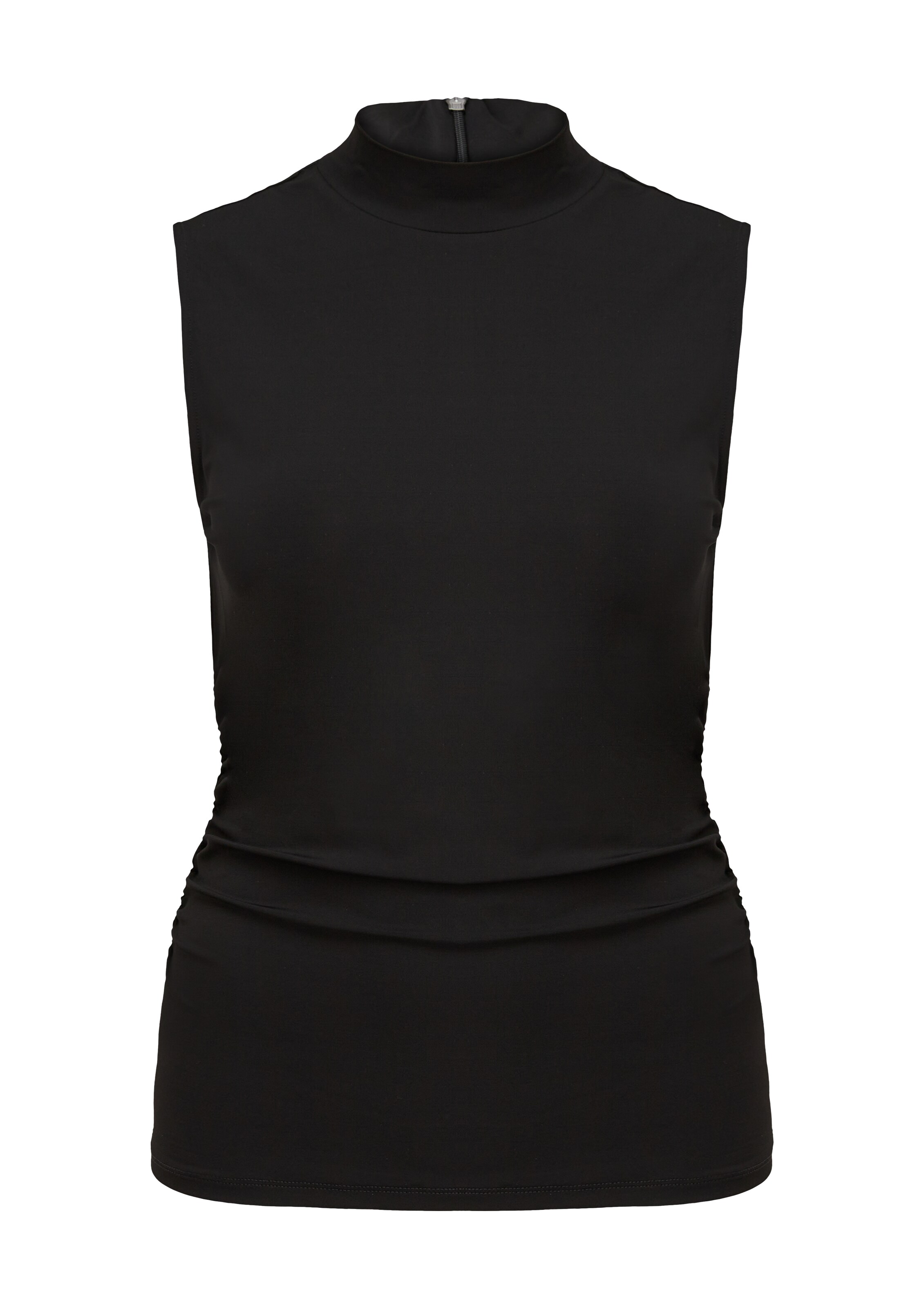 COMMA Top in Schwarz: Vorderseite