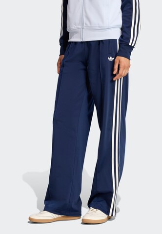 Loosefit Pantalon 'Firebird' ADIDAS ORIGINALS en bleu : devant