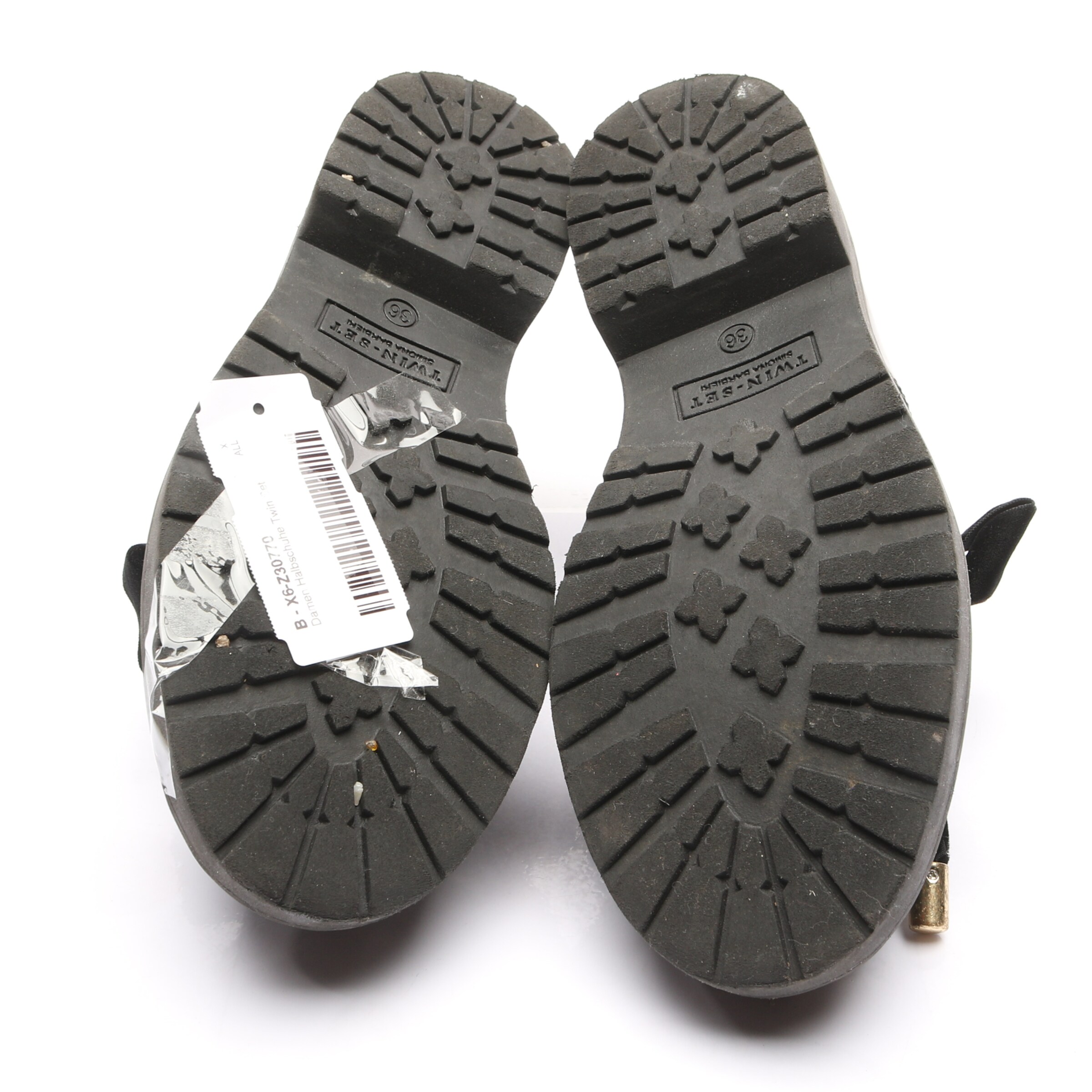 Twin Set Flats & Loafers in 36 in Black