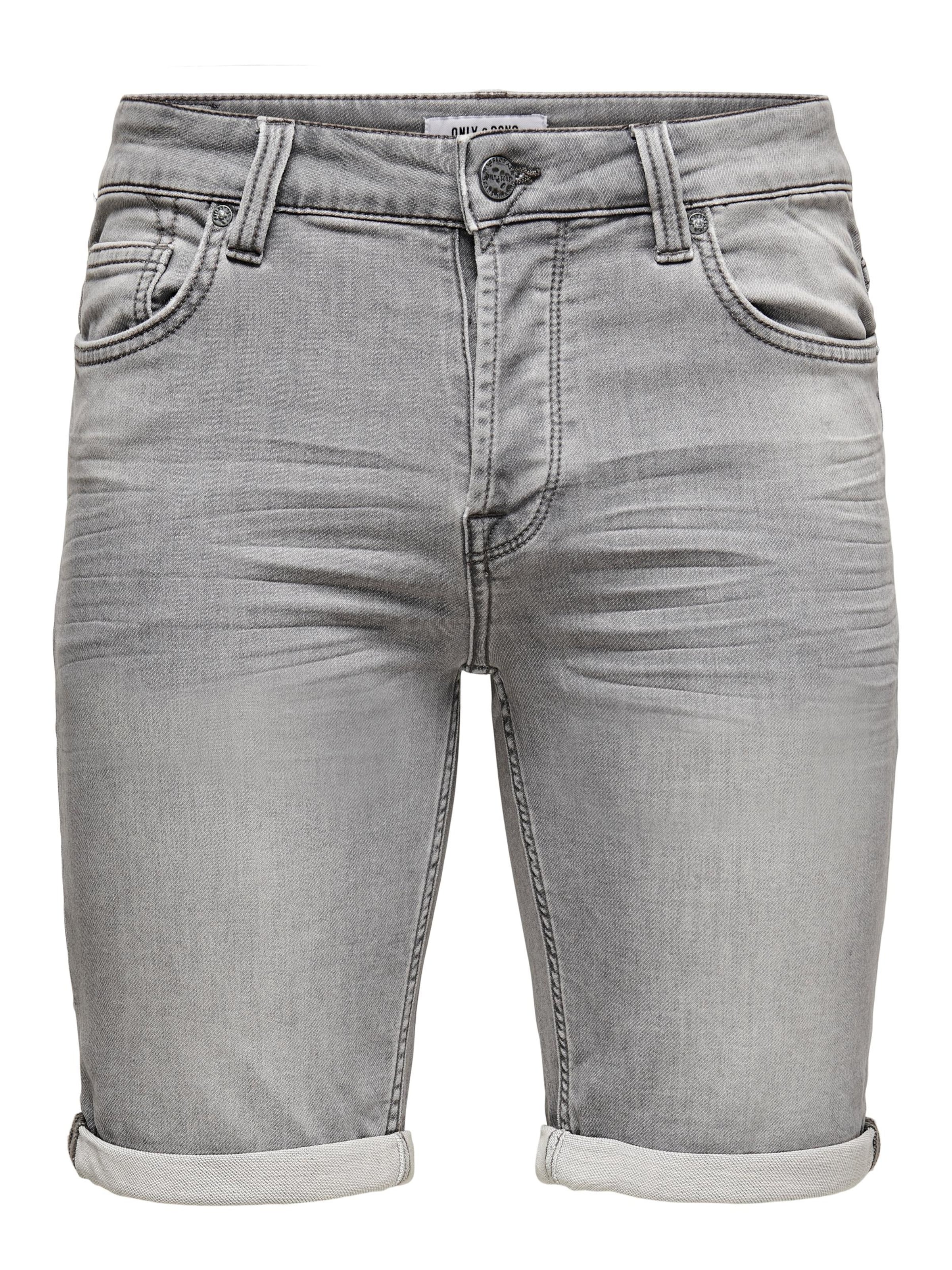 Only & Sons Jeans 'Ply Life' in Grey: front