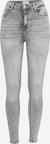 Tally Weijl Skinny Jeans in Grey: front