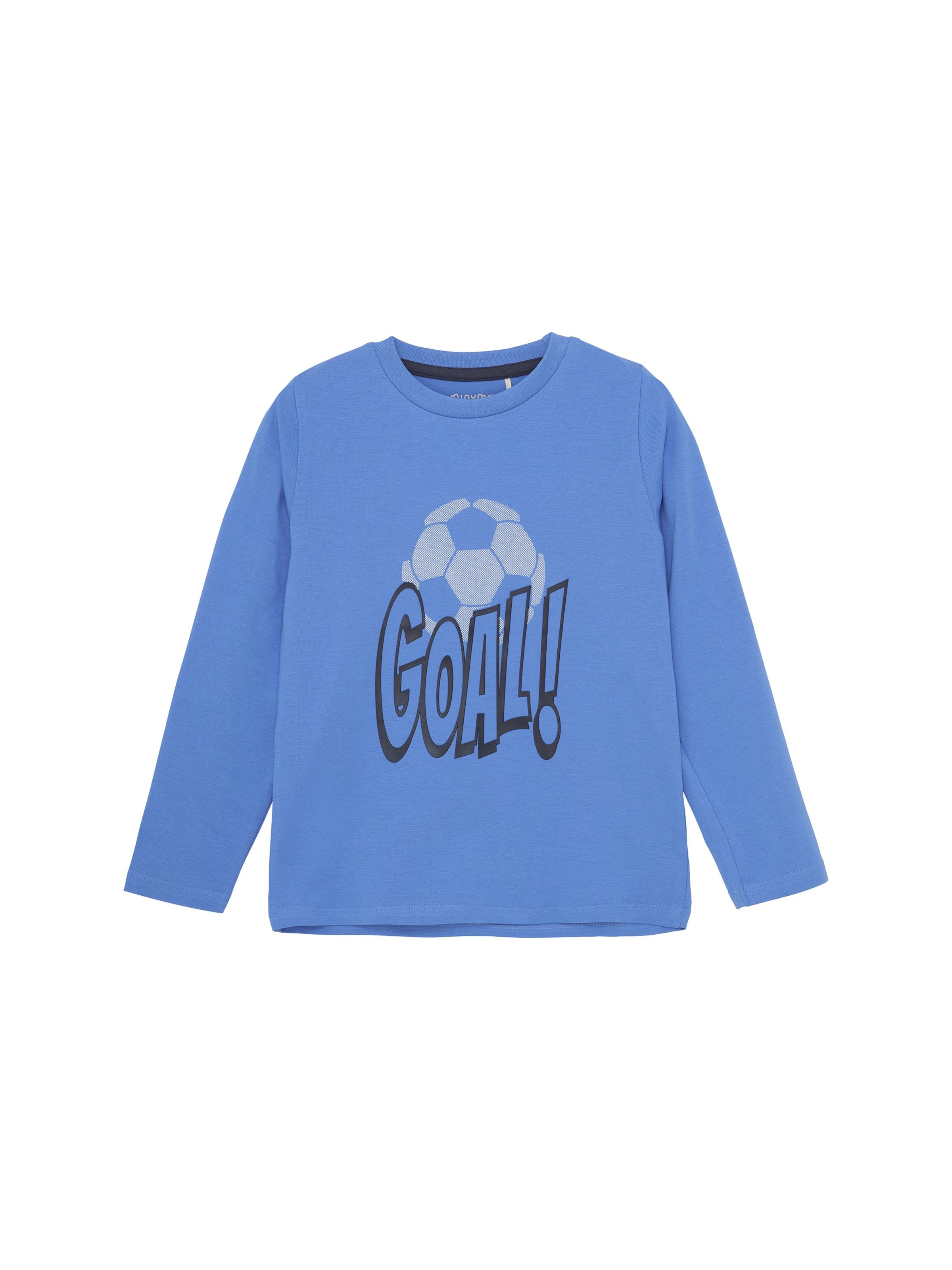 MINYMO Trui ' MIT-shirt LS ' in Groen: voorkant