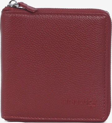 margelisch Portemonnee ' Bern 3' in Rood: voorkant
