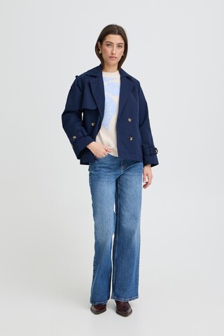 b.young Mantel 'AMONA' in Blau