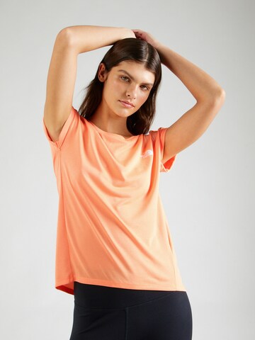 THE NORTH FACE - Camisa funcionais 'Tanken' em laranja