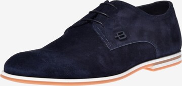 Baldinini Lace-Up Shoes in Blue: front