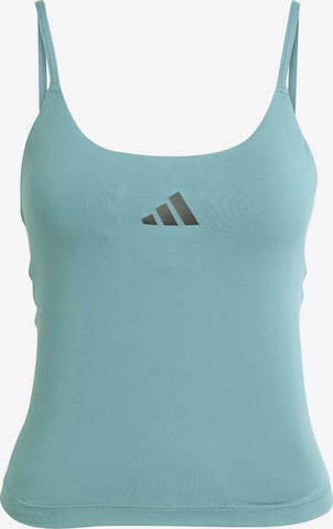 ADIDAS PERFORMANCE Sporditopp 'OPTIME', värv roheline: eest vaates