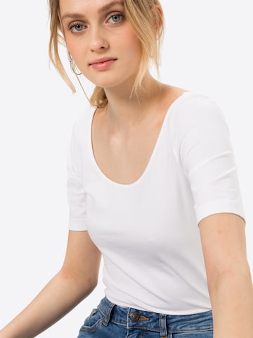 JAN 'N JUNE Shirt 'Scoop' in White
