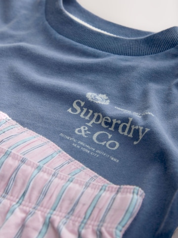 Superdry - Conjunto en azul