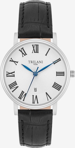 Montre à affichage analogique Trilani en argent : devant