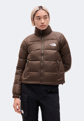 THE NORTH FACE Outdoorová bunda 'HYDRENALITE' – hnědá: přední strana