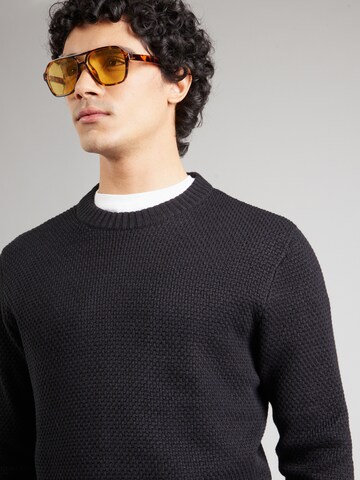 JACK & JONES Neulepaita 'JOREaton' värissä musta