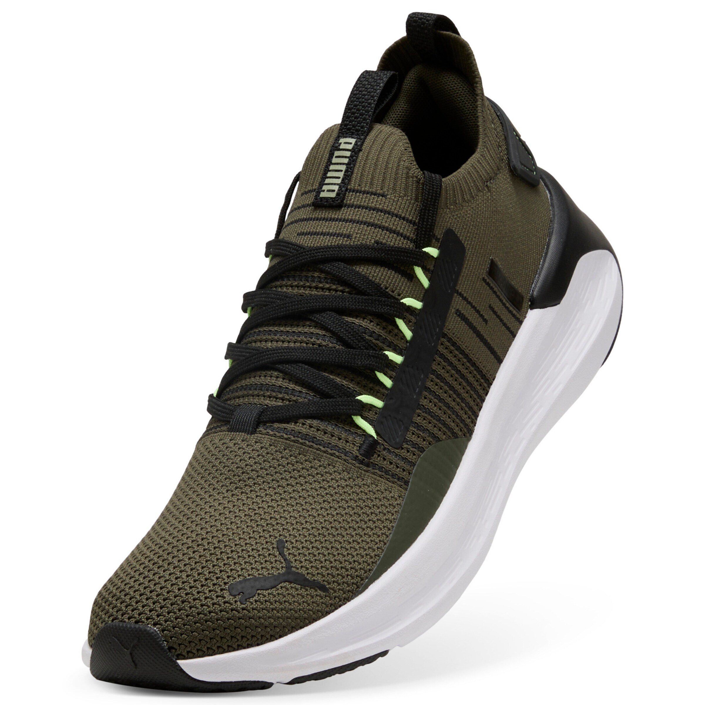 Chaussure de course PUMA en vert