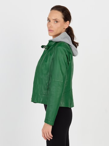 JCC Lederjacke in Grün