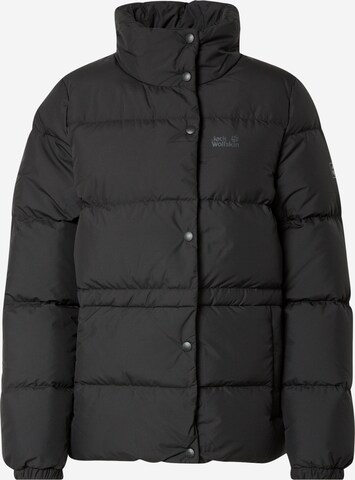 JACK WOLFSKIN Winter Jacket 'Frozen' in Black: front