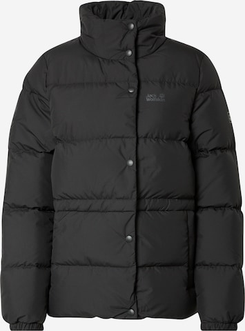 JACK WOLFSKIN Vinterjakke 'Frozen' i svart: forside