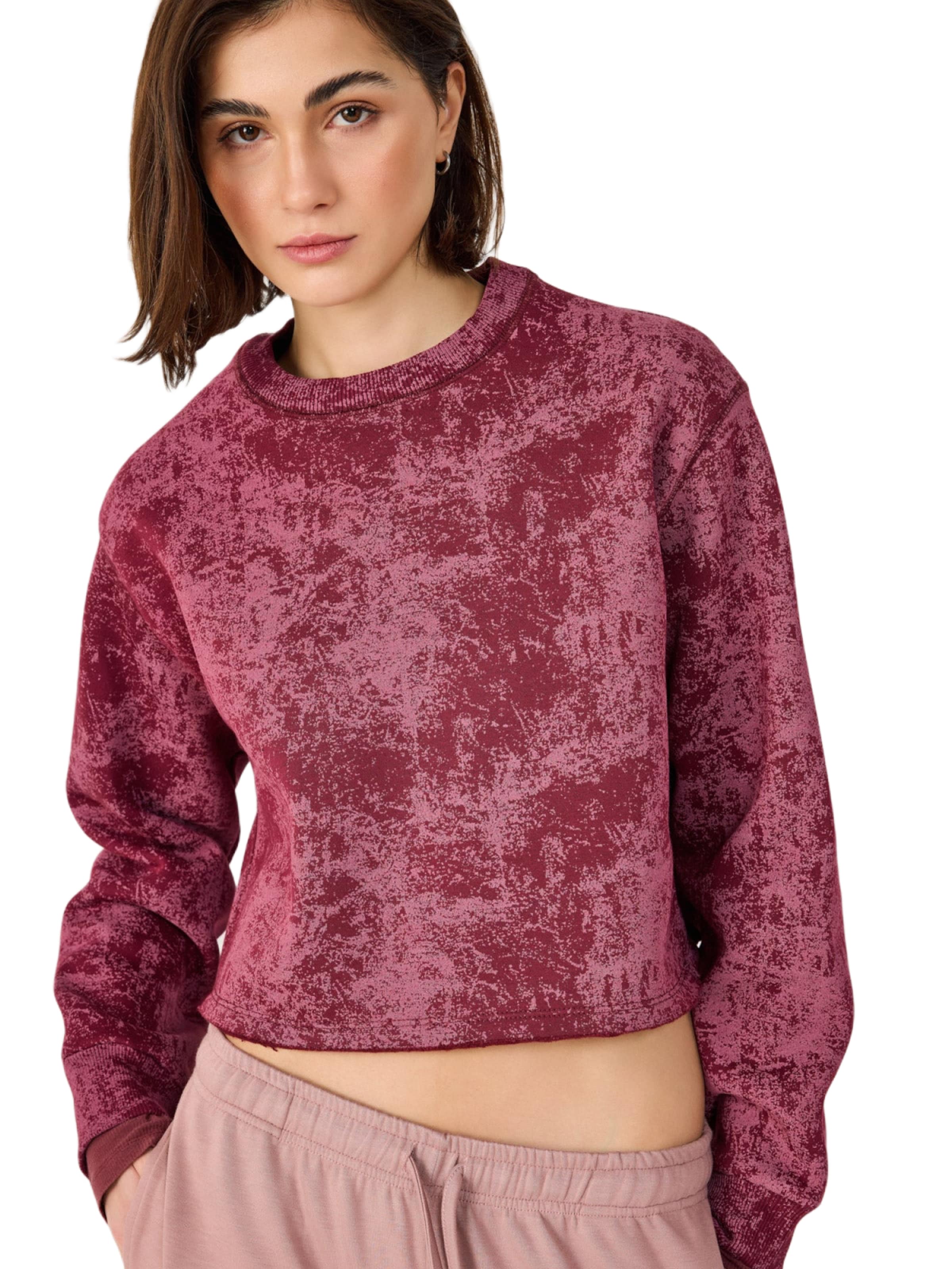 No Matter What Sweatshirt in Red: front