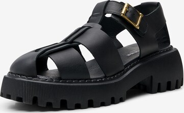 Shoe The Bear Strap Sandals ' STB-POSEY ' in Black: front