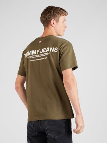 Tommy Jeans Särk, värv roheline