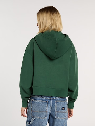 DICKIES Кофта на молнии 'Oakport' в Зеленый