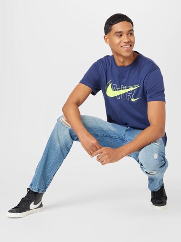 Nike Sportswear - Camiseta en azul