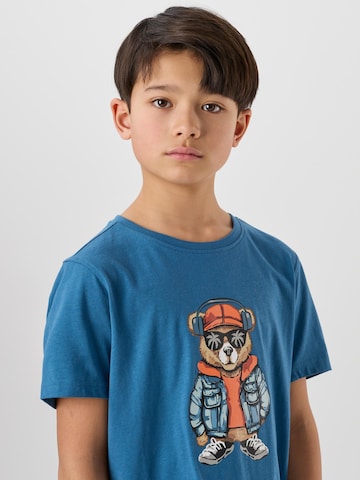 Denim Factory - Camiseta 'San Diego' en azul