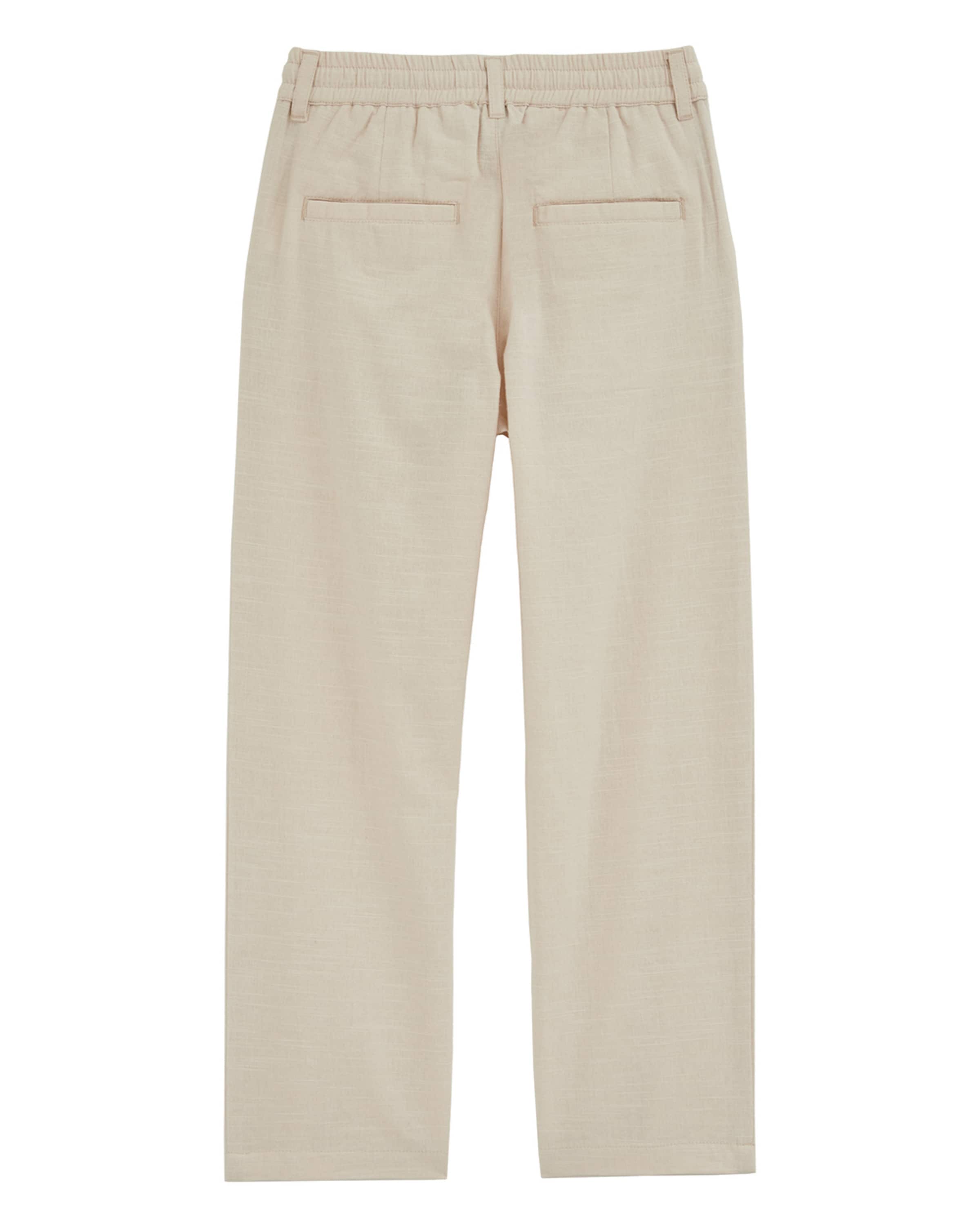 WE Fashion Regular Byxa i beige