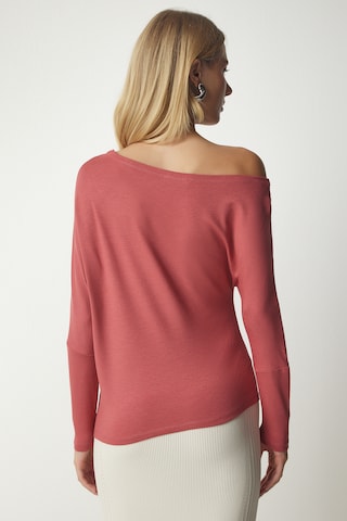 T-shirt Happiness İstanbul en rose