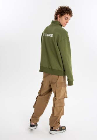 Sweat-shirt ET Nos en vert